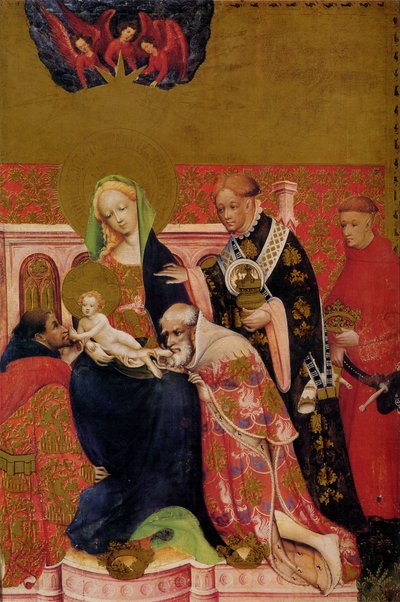 Marienkirche Dortmund - Marienaltar - Rechte Tafel von Conrad von Soest